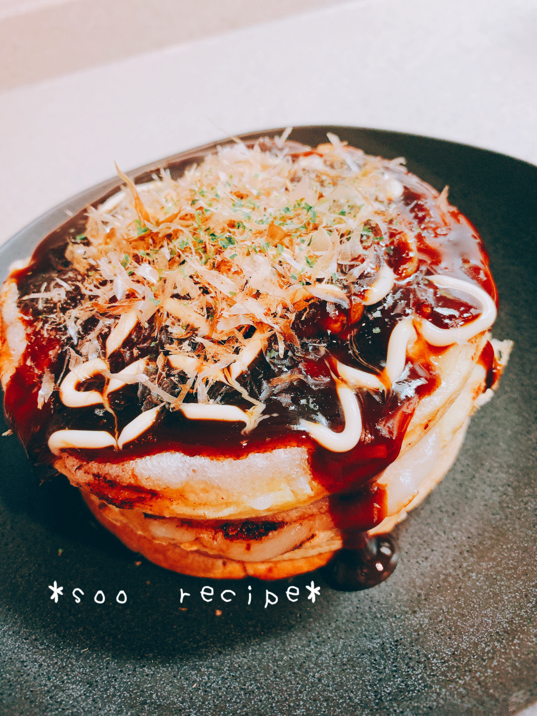 節約 ホットケーキメーカーで もやしお好み焼き 元yogaインストラクターのレシピbook